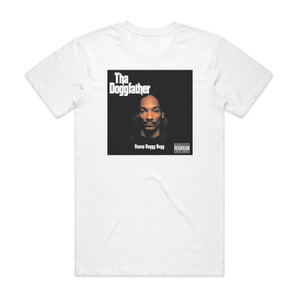 Snoop Dogg Tha Doggfather Album Cover T-Shirt White Snoop Dogg Tha Doggfather Album Cover T-Shirt White