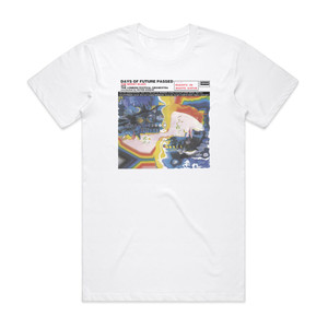 The Moody Blues Days Of Future Passed Album Cover T-Shirt White The Moody Blues Days Of Future Passed Album Cover T-Shirt White