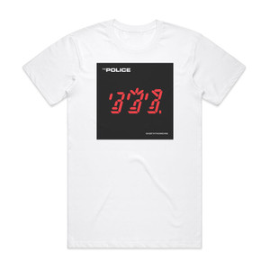 The Police Ghost In The Machine Album Cover T-Shirt White