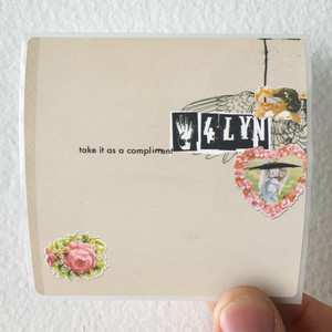4LYN Take It As A Compliment Album Cover Sticker 4LYN Take It As A Compliment Album Cover Sticker