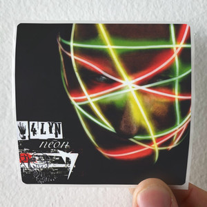 4LYN Neon Album Cover Sticker 4LYN Neon Album Cover Sticker