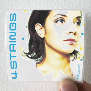 4 Strings Believe Album Cover Sticker 4 Strings Believe Album Cover Sticker