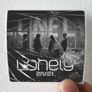 2NE1 Lonely 1 Album Cover Sticker 2NE1 Lonely 1 Album Cover Sticker