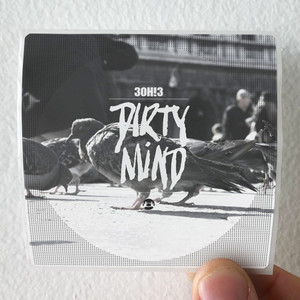 3OH3 Dirty Mind 1 Album Cover Sticker