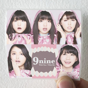 9nine With You With Me Album Cover Sticker 9nine With You With Me Album Cover Sticker