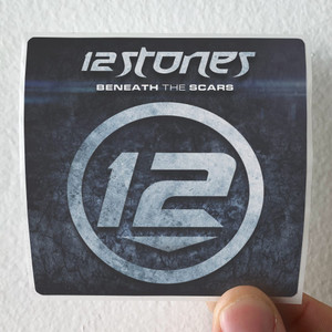 12 Stones Beneath The Scars 1 Album Cover Sticker