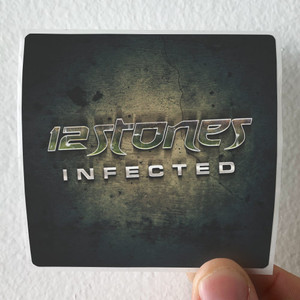12 Stones Infected Album Cover Sticker 12 Stones Infected Album Cover Sticker