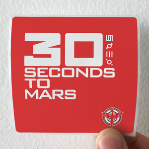 30 Seconds to Mars Songs From 30 Seconds To Mars Album Cover Sticker