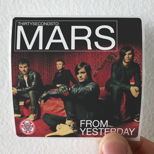 30 Seconds to Mars From Yesterday 1 Album Cover Sticker