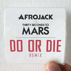 30 Seconds to Mars Do Or Die 1 Album Cover Sticker