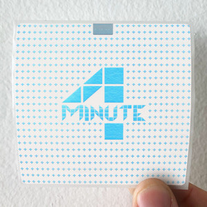 4minute For Muzik Album Cover Sticker 4minute For Muzik Album Cover Sticker