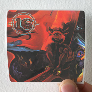 16 Drop Out 1 Album Cover Sticker 16 Drop Out 1 Album Cover Sticker