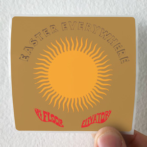 13th Floor Elevators Easter Everywhere 3 Album Cover Sticker 13th Floor Elevators Easter Everywhere 3 Album Cover Sticker