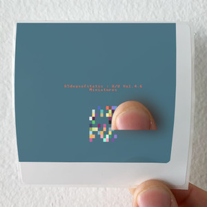 65daysofstatic Miniatures Album Cover Sticker