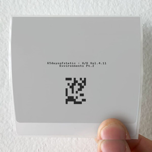 65daysofstatic Exvironments Pt 2 Album Cover Sticker 65daysofstatic Exvironments Pt 2 Album Cover Sticker