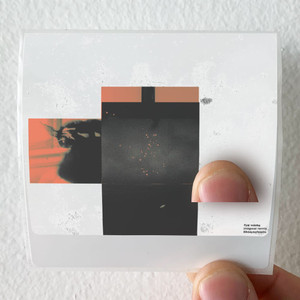 65daysofstatic Five Waves Mogwai Remix Album Cover Sticker