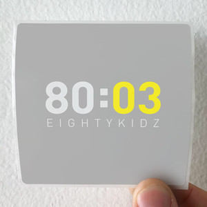 80kidz 8003 Album Cover Sticker 80kidz 8003 Album Cover Sticker