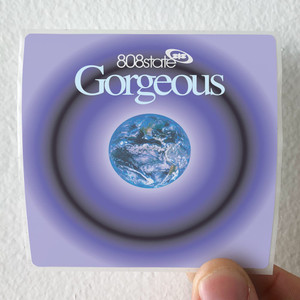 808 State Gorgeous Album Cover Sticker