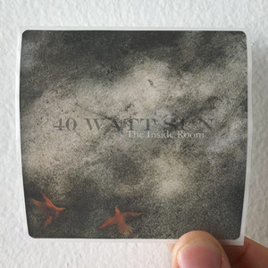 40 Watt Sun The Inside Room Album Cover Sticker
