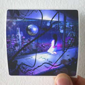 2814 Rain Temple Album Cover Sticker