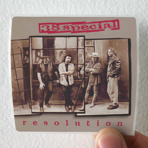38 Special Resolution 1 Album Cover Sticker