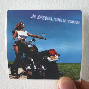 38 Special Live At Sturgis Album Cover Sticker