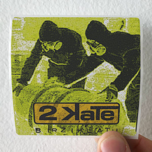 2Kate Birziklatu Album Cover Sticker