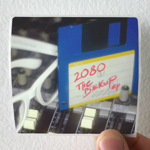 2080 The Backup Album Cover Sticker