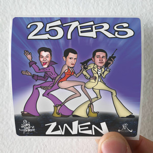 257ers Zwen Album Cover Sticker