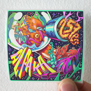 257ers Alpaka Album Cover Sticker