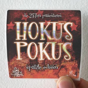 257ers Hokus Pokus Album Cover Sticker