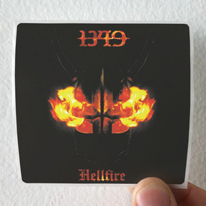 1349 Hellfire Album Cover Sticker 1349 Hellfire Album Cover Sticker