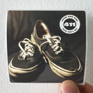 411 This Isnt Me Album Cover Sticker