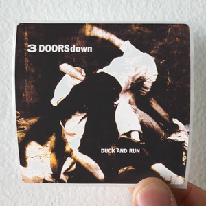 3 Doors Down Duck And Run Album Cover Sticker