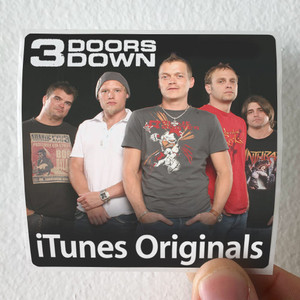 3 Doors Down Itunes Originals Album Cover Sticker