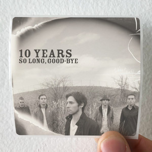 10 Years So Long Goodby 1 Album Cover Sticker