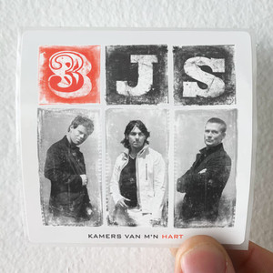 3js Kamers Van Mn Hart Album Cover Sticker