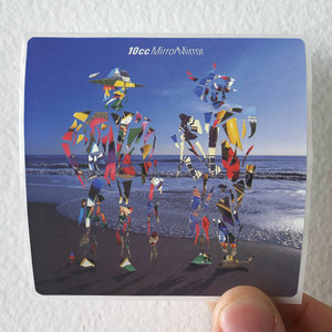 10cc Mirror Mirror Album Cover Sticker 10cc Mirror Mirror Album Cover Sticker