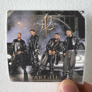 112 Part Iii Album Cover Sticker
