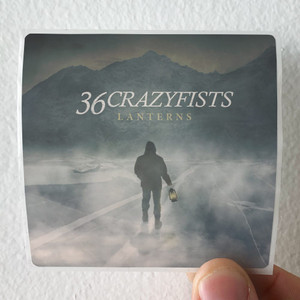36 Crazyfists Lanterns Album Cover Sticker