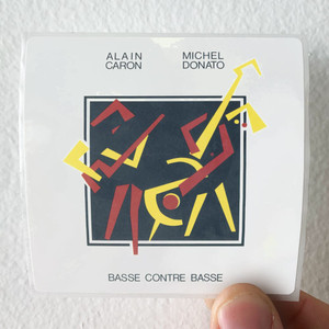 Alain-Caron-et-Michal-Donato-Basse-Contre-Basse-Album-Cover-Sticker