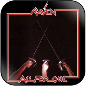 Raven all for one Album Cover Sticker Album Cover Sticker Raven all for one Album Cover Sticker Album Cover Sticker