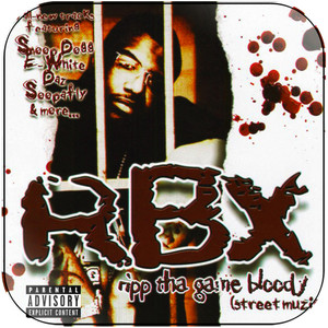 RBX ripp tha game bloody street muzic Album Cover Sticker Album Cover Sticker