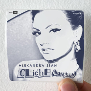 Alexandra-Stan-Cliche-Hush-Hush-1-Album-Cover-Sticker Alexandra-Stan-Cliche-Hush-Hush-1-Album-Cover-Sticker