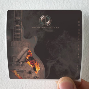 Akanoid-100-Burning-Guitars-Album-Cover-Sticker