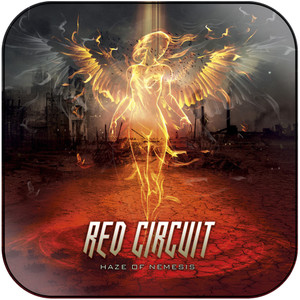 Red Circuit haze of nemesis Album Cover Sticker Album Cover Sticker