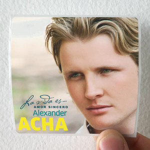 Acha-Alexande-La-Vda-Es-Amor-Sincero-Album-Cover-Sticker