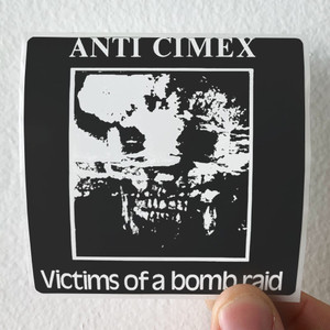 Anti-Cimex-Victims-Of-A-Bomb-Raid-1-Album-Cover-Sticker Anti-Cimex-Victims-Of-A-Bomb-Raid-1-Album-Cover-Sticker