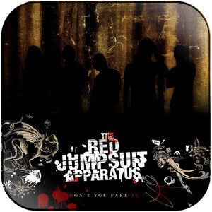 The Red Jumpsuit Apparatus dont you fake it Album Cover Sticker Album Cover Sticker
