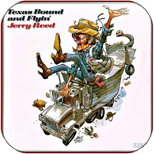 Jerry Reed texas bound and flyin Album Cover Sticker Album Cover Sticker Jerry Reed texas bound and flyin Album Cover Sticker Album Cover Sticker